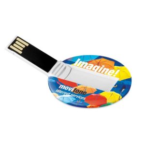 Apvali USB kortelė