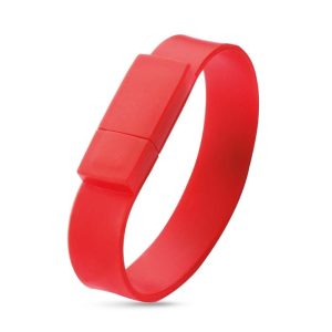 USB laikmena silikoninė apyrankė