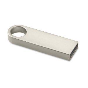 Mini metalinė USB laikmena su apvalia detale