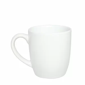 Pola White 270 ml baltas puodelis su spauda