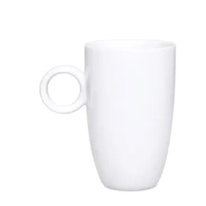 Ring 280 ml baltas puodelis su spauda
