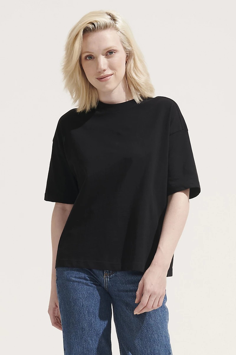 SOL’S Boxy Women moteriški oversize marškinėliai 03807